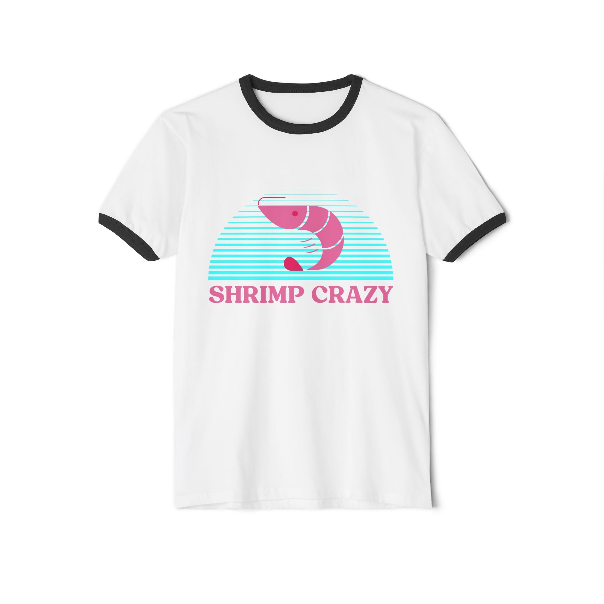 Shrimp Crazy Ringer T-Shirt